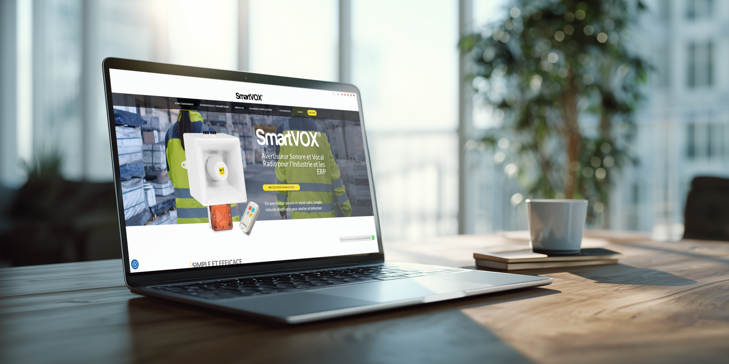Création site internet SmartVox sur Pau 64